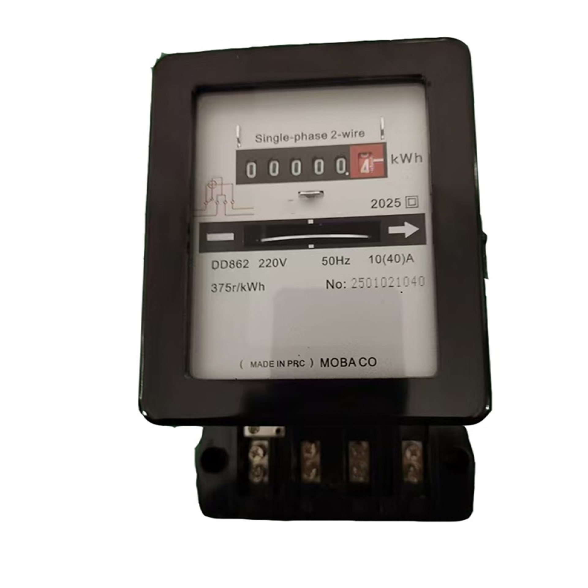 Bentong-DD862 单相家用电表 220V